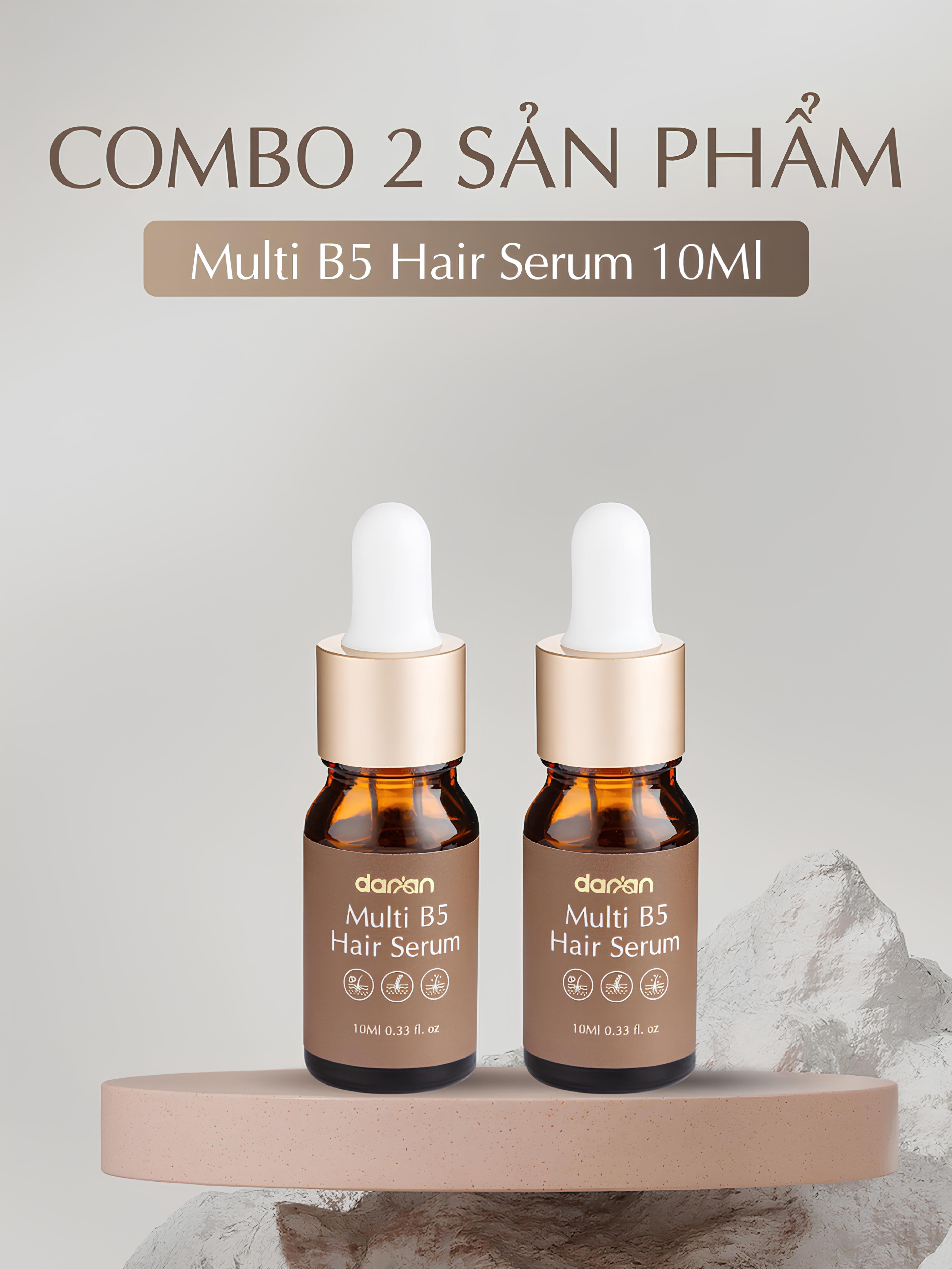 Combo 2 serum phục hồi tóc chuẩn xuất khẩu danan 10ml - Multi B5 Hair Serum